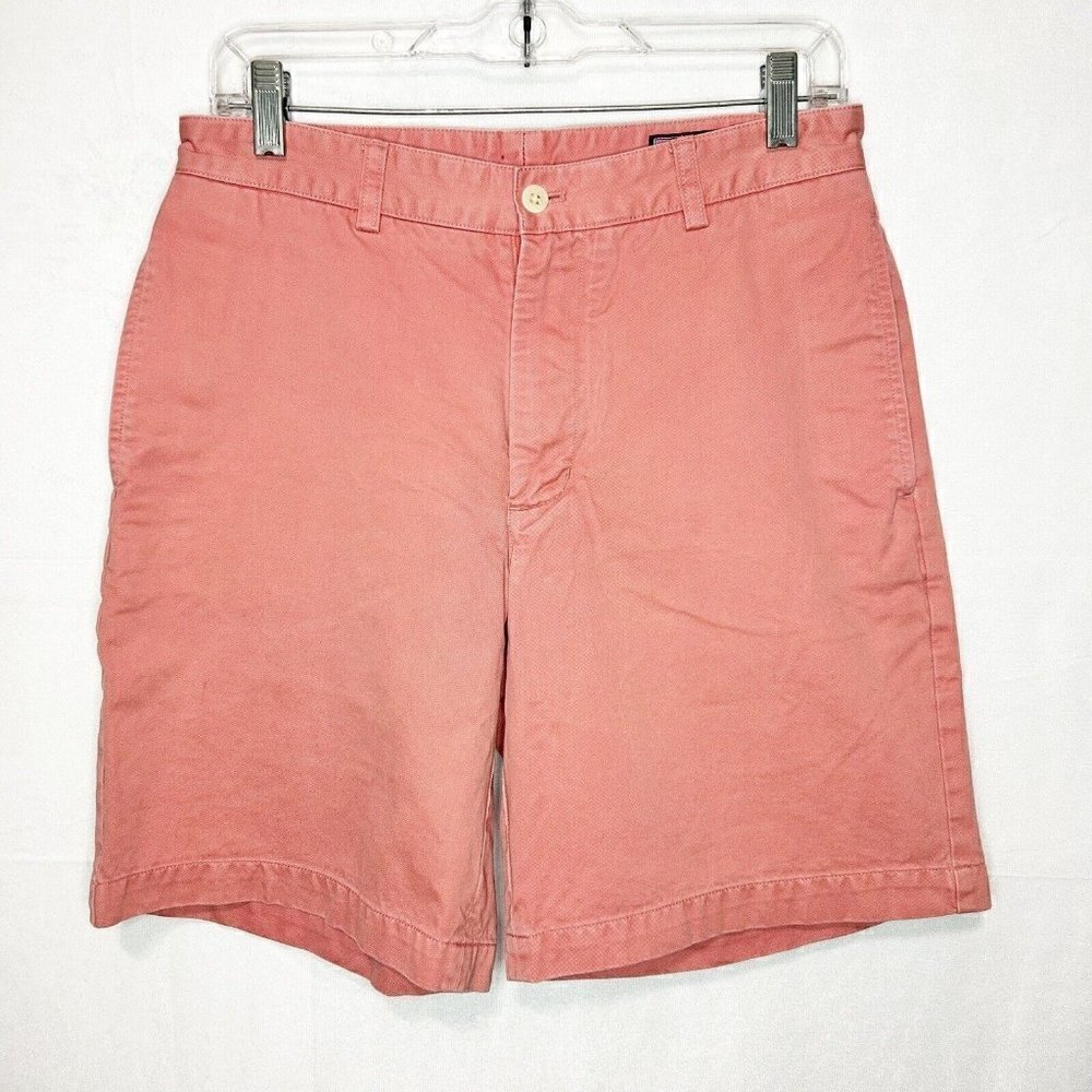 Vineyard Vines Shorts Men's 30 Muted Pink Flat Front Chino Cotton 8.5" Inseam